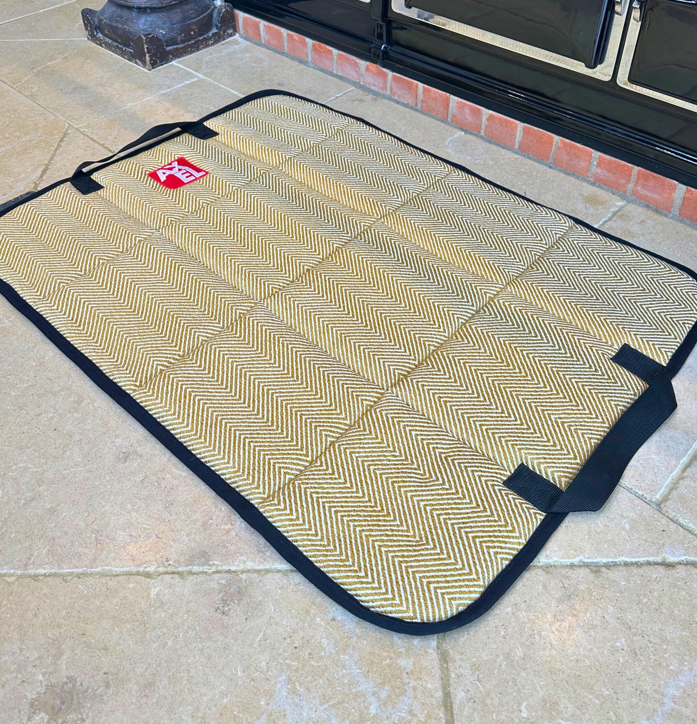 Herringbone Dog Travel Mat