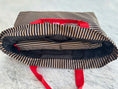 Load image into Gallery viewer, The Marine Stripe Travel Bag - Axel Dog Beds