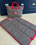 Load image into Gallery viewer, The Marine Stripe Travel Bag - Axel Dog Beds