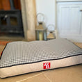 Load image into Gallery viewer, Gingham Dog Bed — British Made — Axel Dog Beds - dog bed - Axel Dog Beds