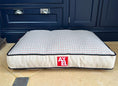 Load image into Gallery viewer, Gingham Dog Bed — British Made — Axel Dog Beds - dog bed - Axel Dog Beds
