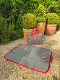 Load image into Gallery viewer, Marine Stripe Dog Travel Bag — British Made — Axel Dog Beds - dog bed - Axel Dog Beds