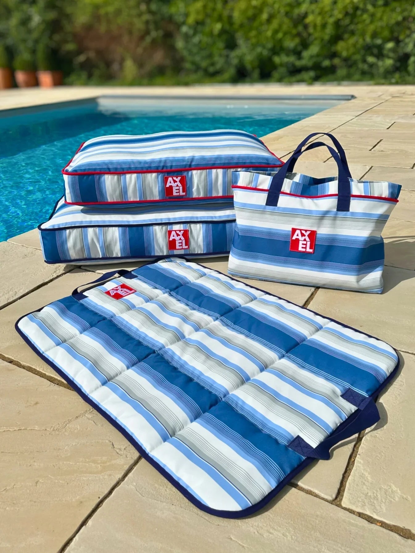 Beach Dog Bed Cover