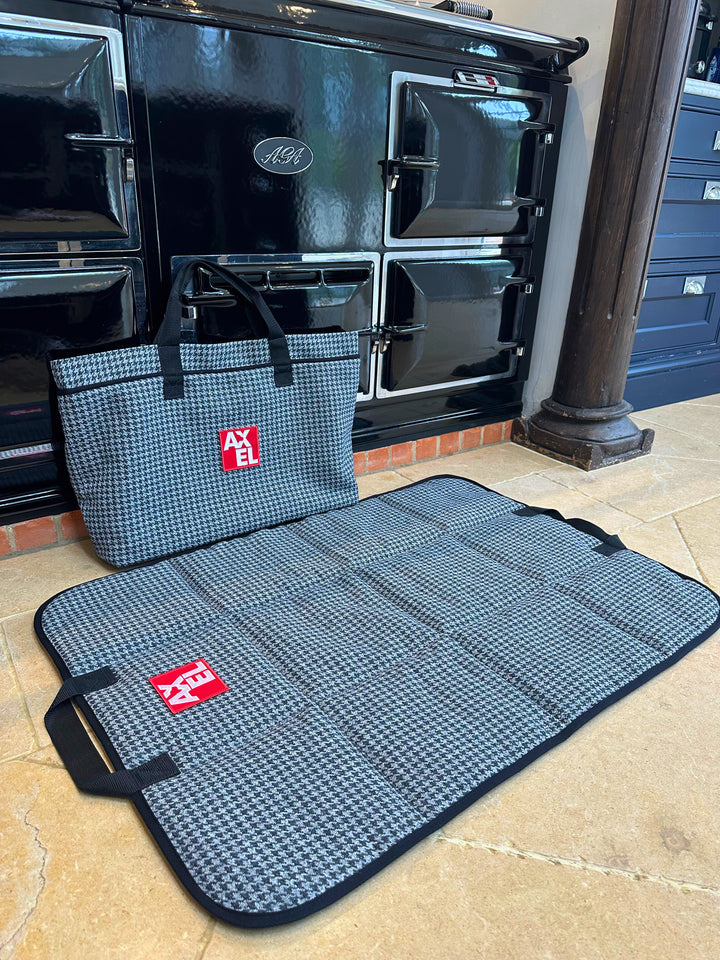 The Houndstooth Travel Bag - Axel Dog Beds