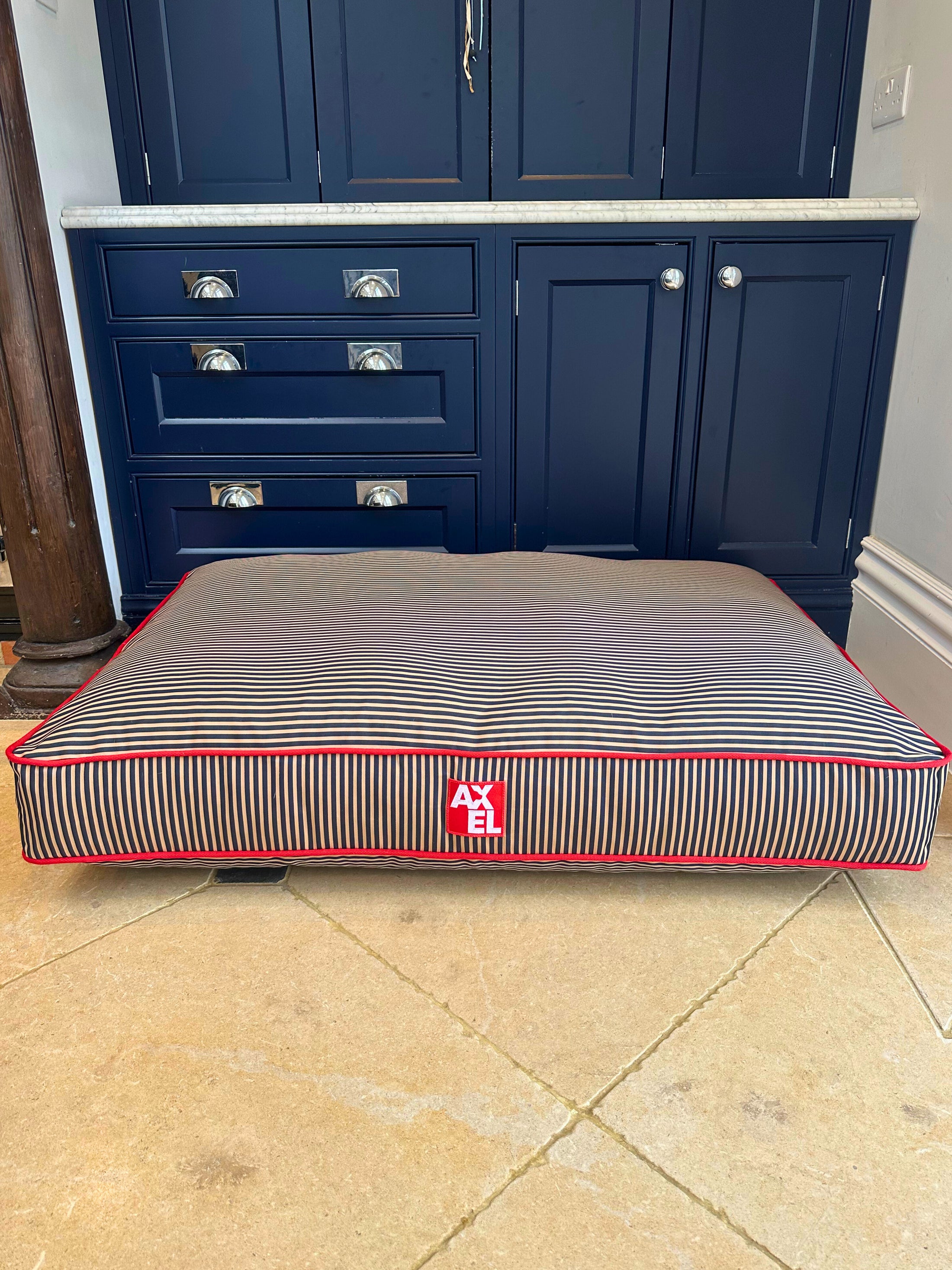 The Marine Stripe Covers - Axel Dog Beds