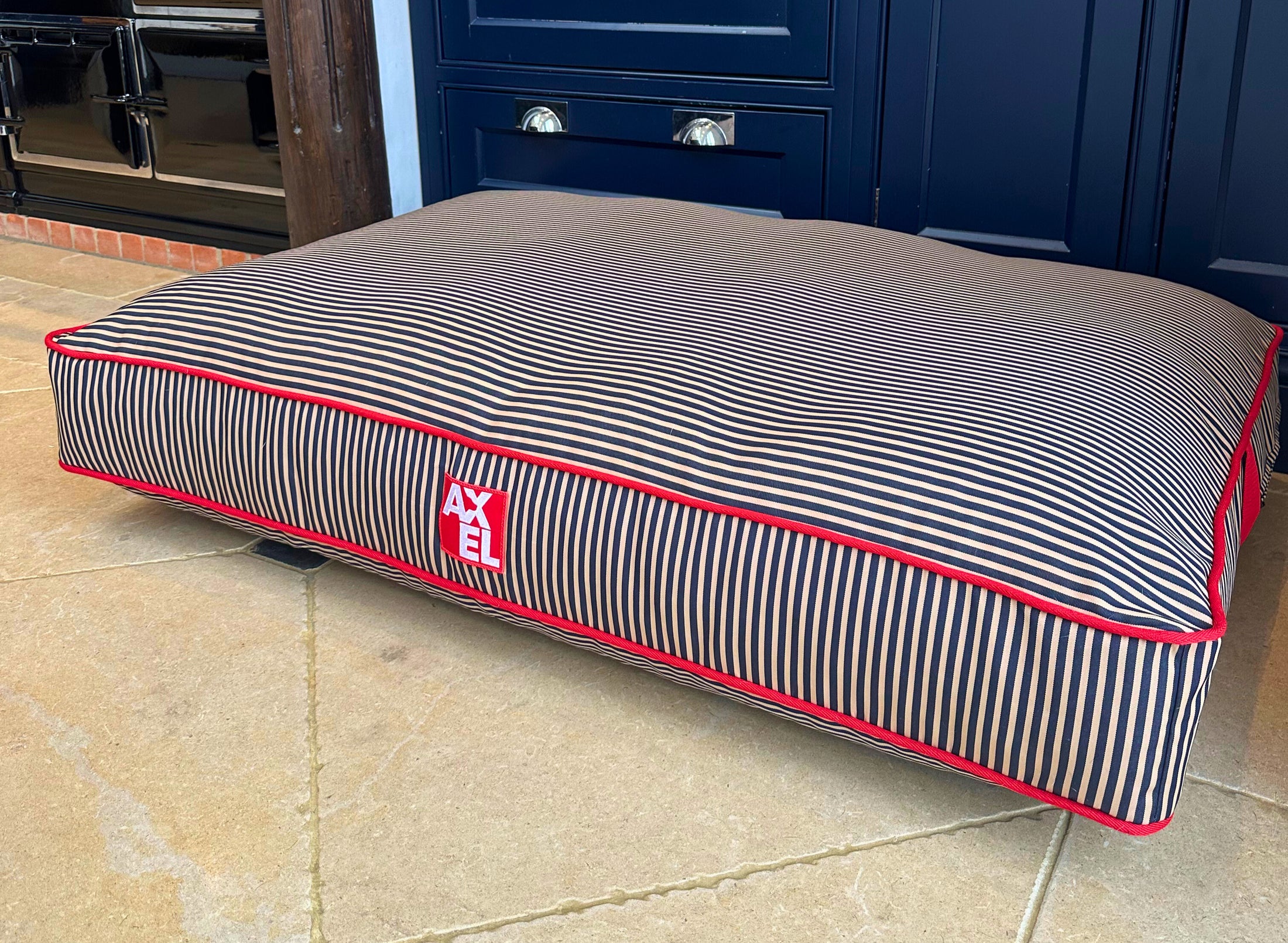 The Marine Stripe Covers - Axel Dog Beds