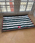 Load image into Gallery viewer, The Coastal Stripe Crate Mat - Axel Dog Beds
