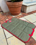 Load image into Gallery viewer, The Marine Stripe Travel Mat - Axel Dog Beds
