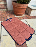 Load image into Gallery viewer, The Marine Stripe Travel Mat - Axel Dog Beds
