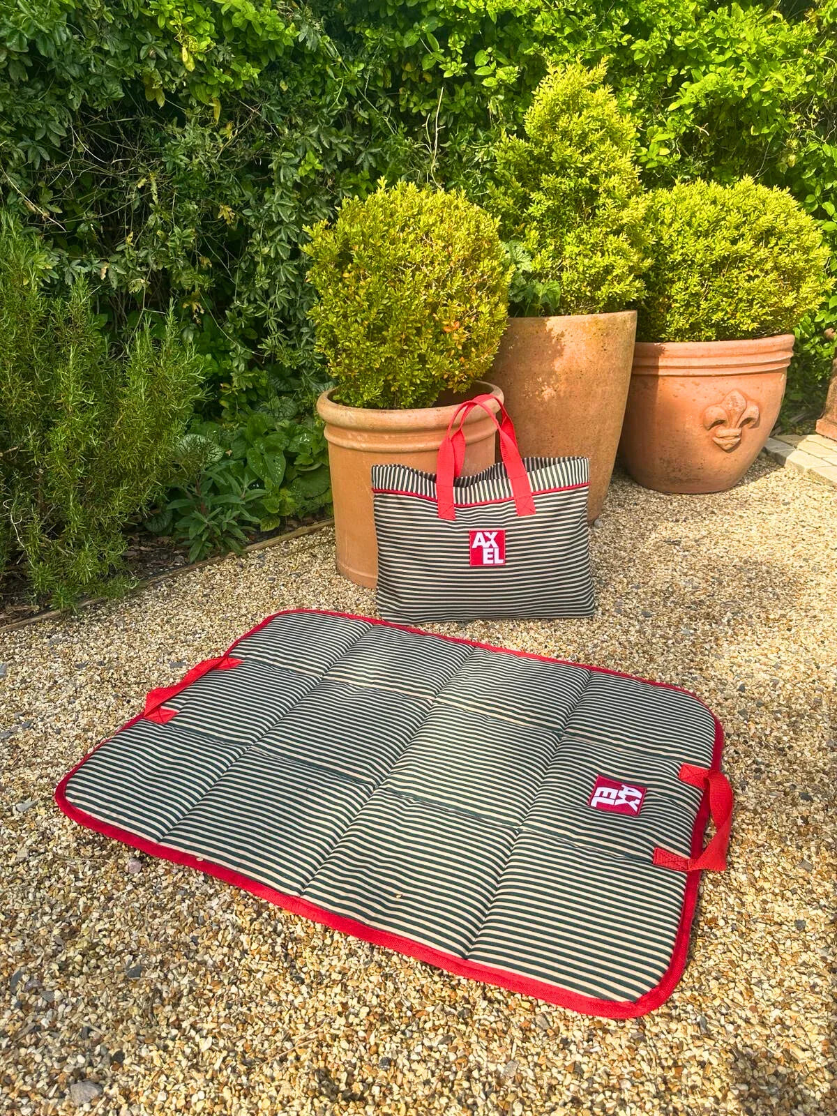 The Marine Stripe Travel Mat