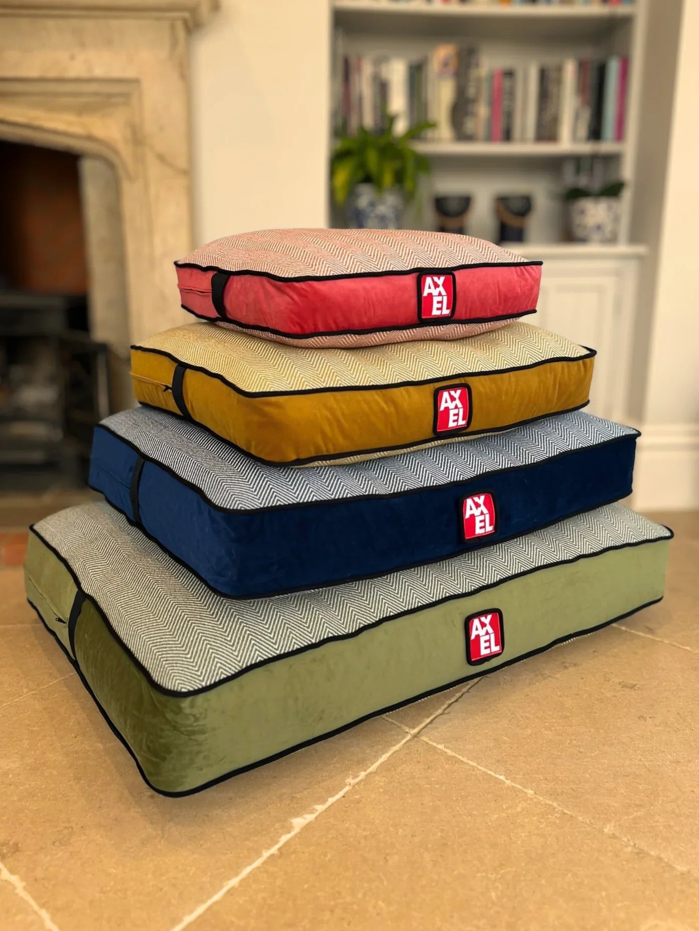 The Herringbone Covers - Axel Dog Beds