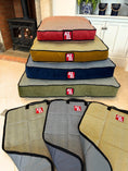 Load image into Gallery viewer, The Herringbone Beds - Axel Dog Beds

