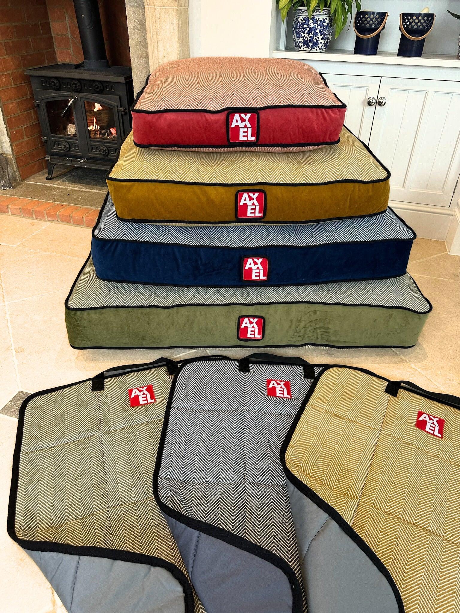 The Herringbone Beds - Axel Dog Beds