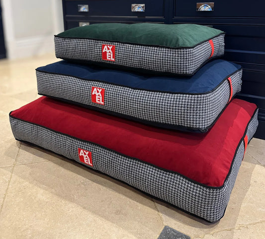 The Heritage Velvet Beds - Axel Dog Beds