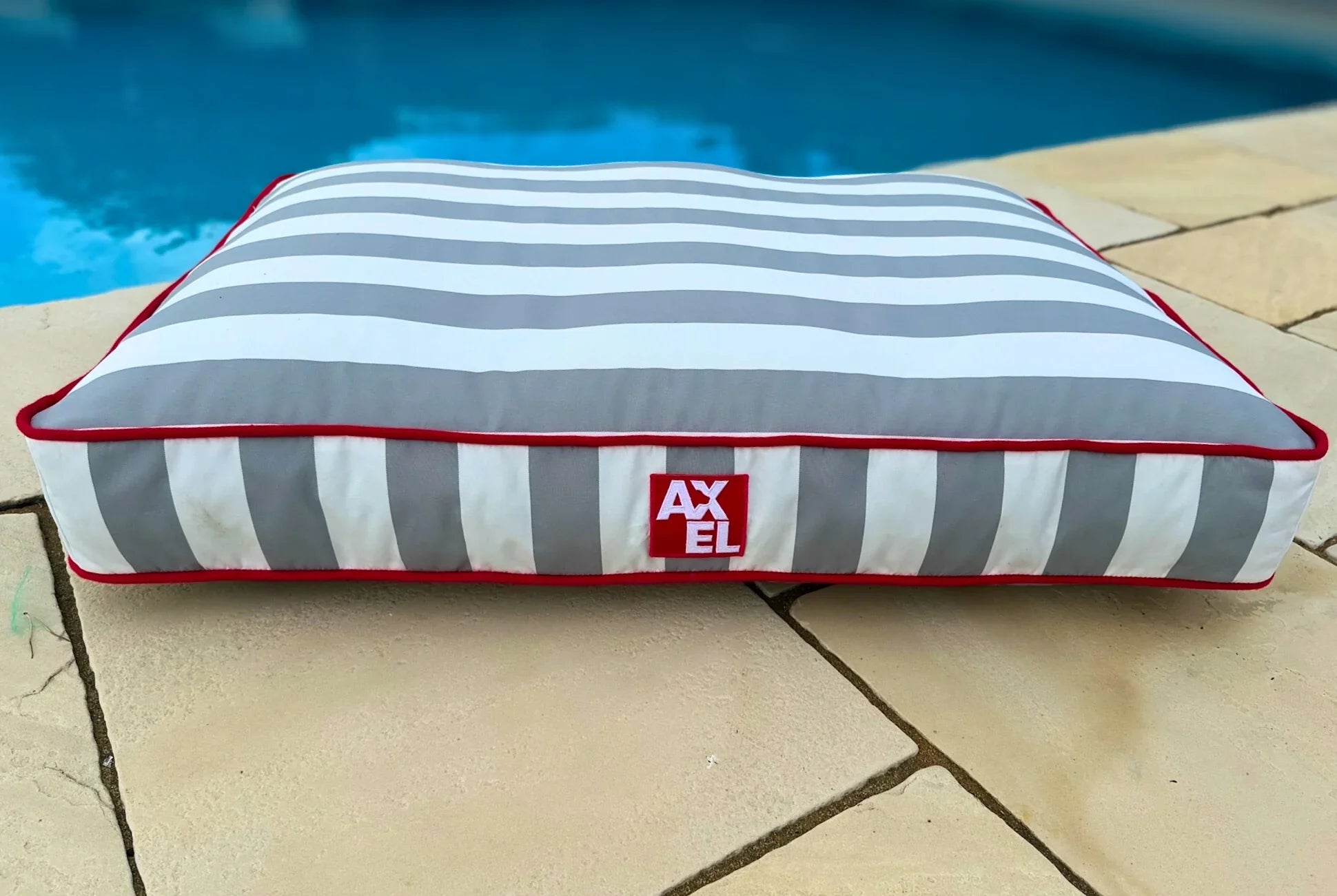 The Coastal Stripe Covers - Axel Dog Beds