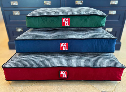 The Houndstooth Covers - Axel Dog Beds